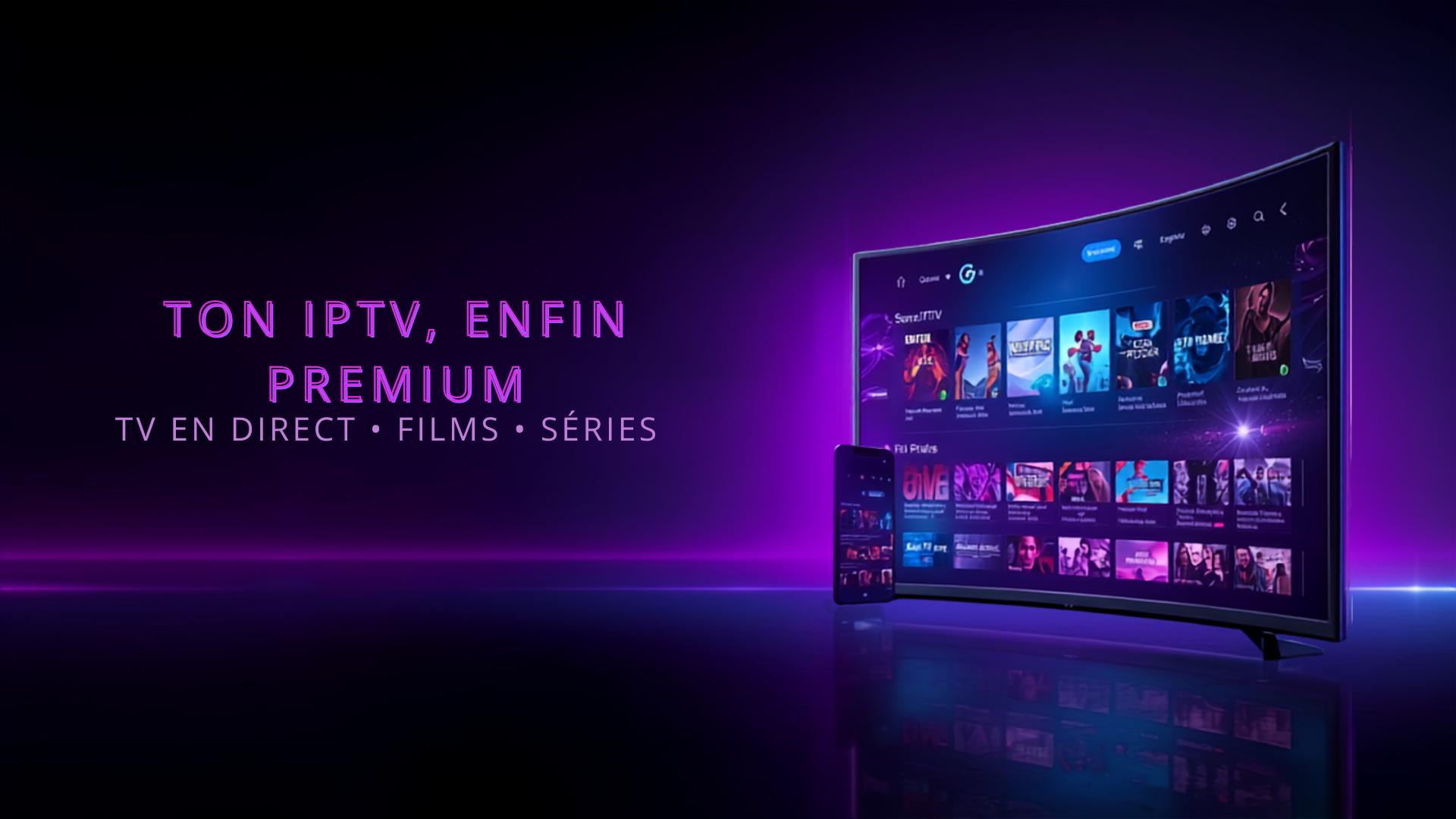 Gstream IPTV — Ton IPTV enfin premium
